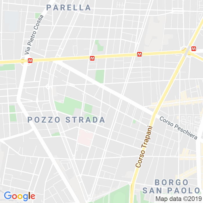 CAP di Via Giovanni Fattori a Torino