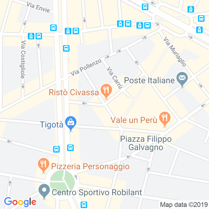 CAP di Via Martiniana a Torino