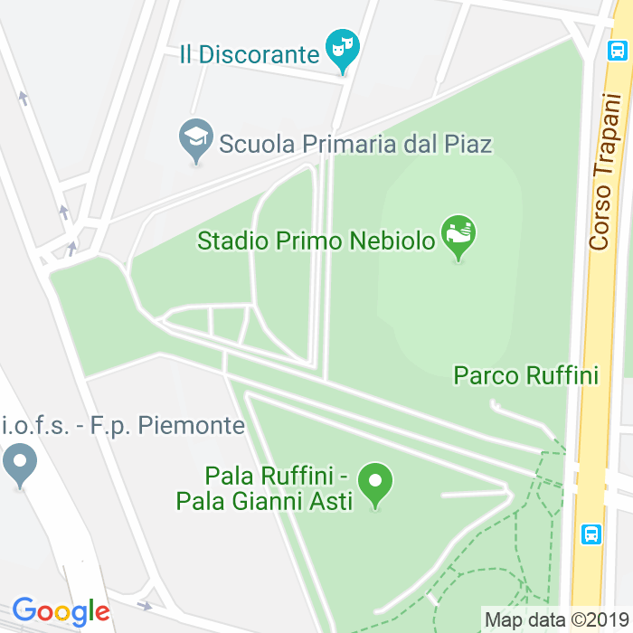 CAP di Viale Leonardo Bistolfi a Torino