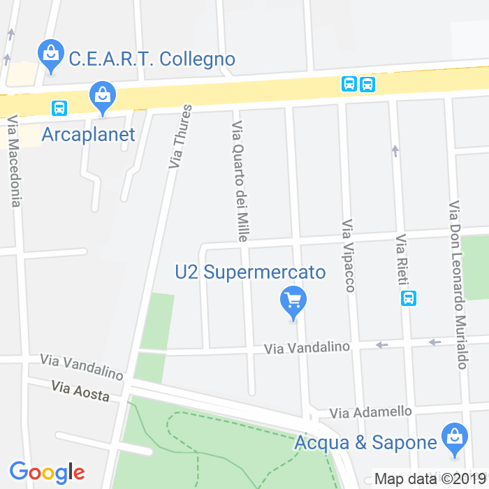 CAP di Via Quarto Dei Mille a Torino