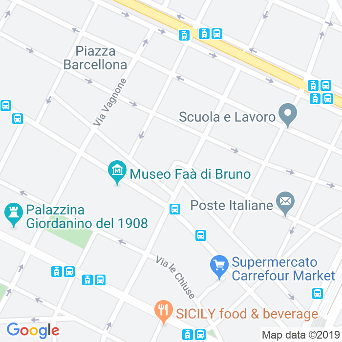 CAP di Piazza Vigliardi Paravia a Torino