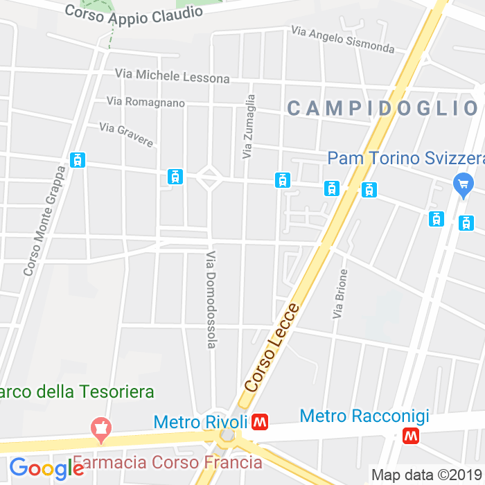 CAP di Via Giacomo Medici a Torino