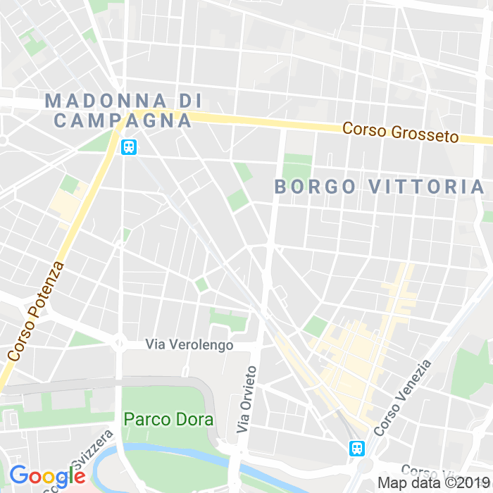 CAP di Via Cardinale Guglielmo Massaia a Torino