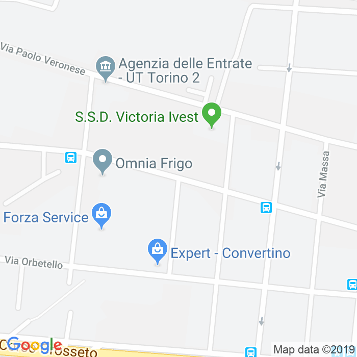 CAP di Via Angelo De Gubernatis a Torino