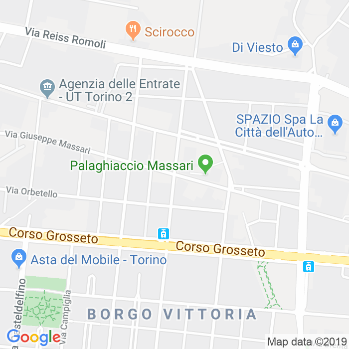 CAP di Via Della Cella Paolo a Torino