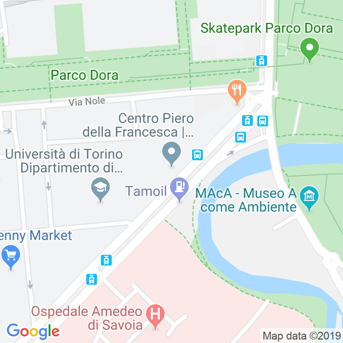 CAP di Piazza Piero Della Francesca a Torino