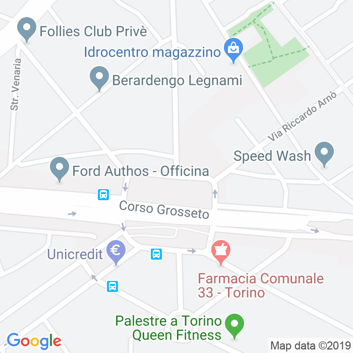 CAP di Piazza Giuseppe Manno a Torino