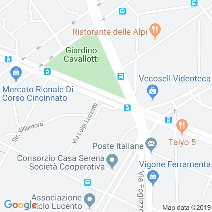 CAP di Strada Villar Dora a Torino