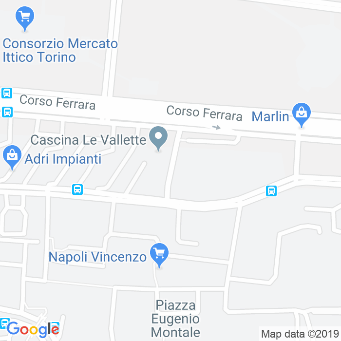 CAP di Via Dei Ciclamini a Torino