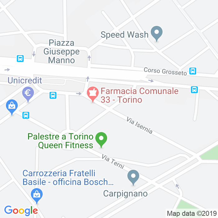 CAP di Via Isernia a Torino