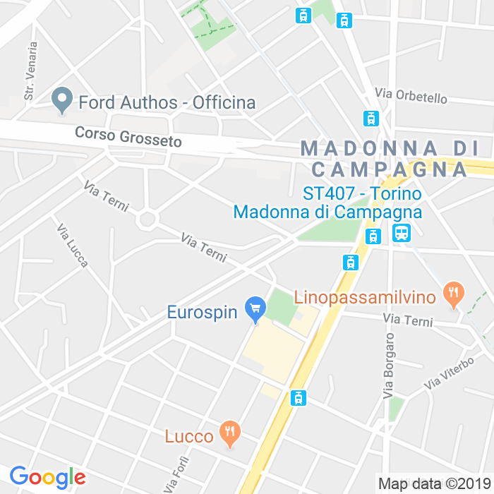 CAP di Via Lucento a Torino