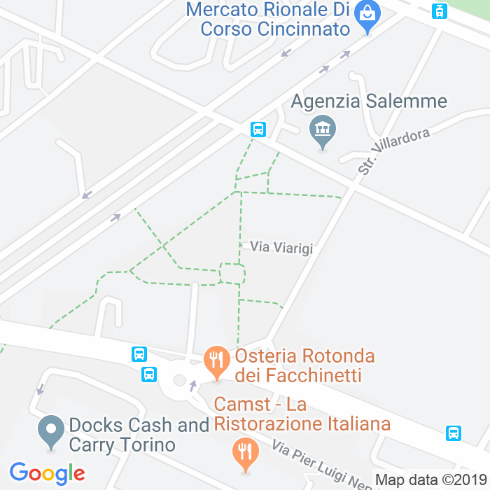 CAP di Via Viarigi a Torino