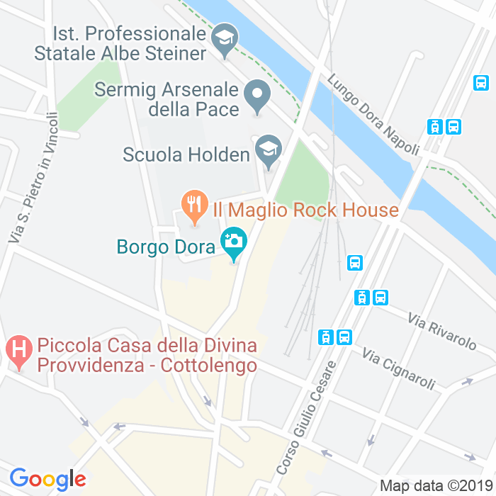CAP di Via Borgo Dora a Torino