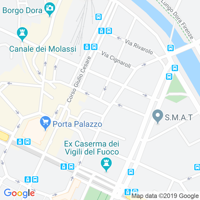 CAP di Via Carlo Noe a Torino