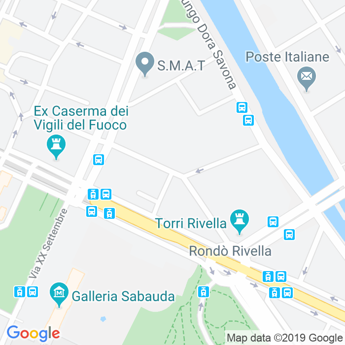 CAP di Via Gianfrancesco Fiochetto a Torino
