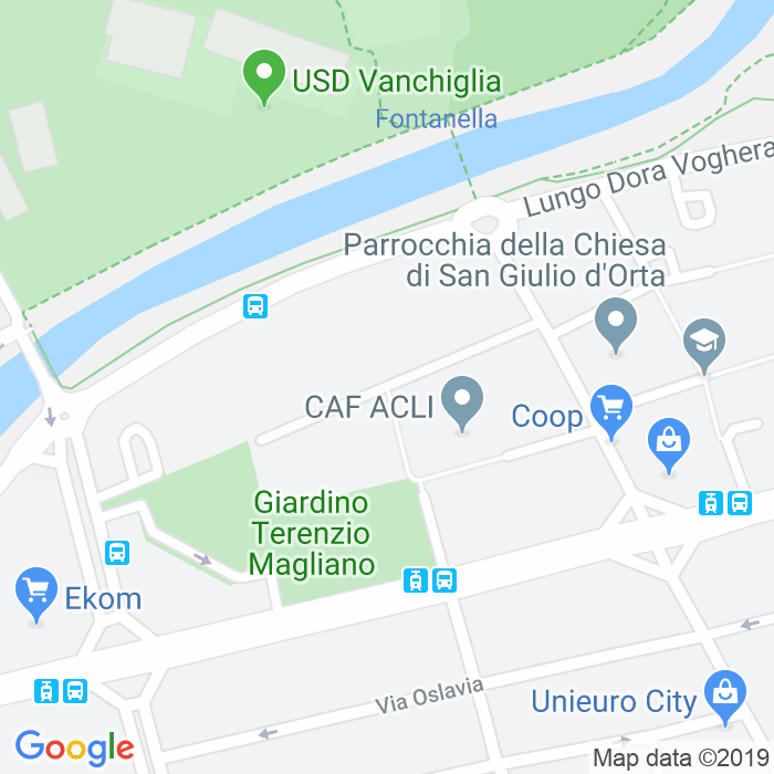 CAP di Via Grazia Deledda a Torino