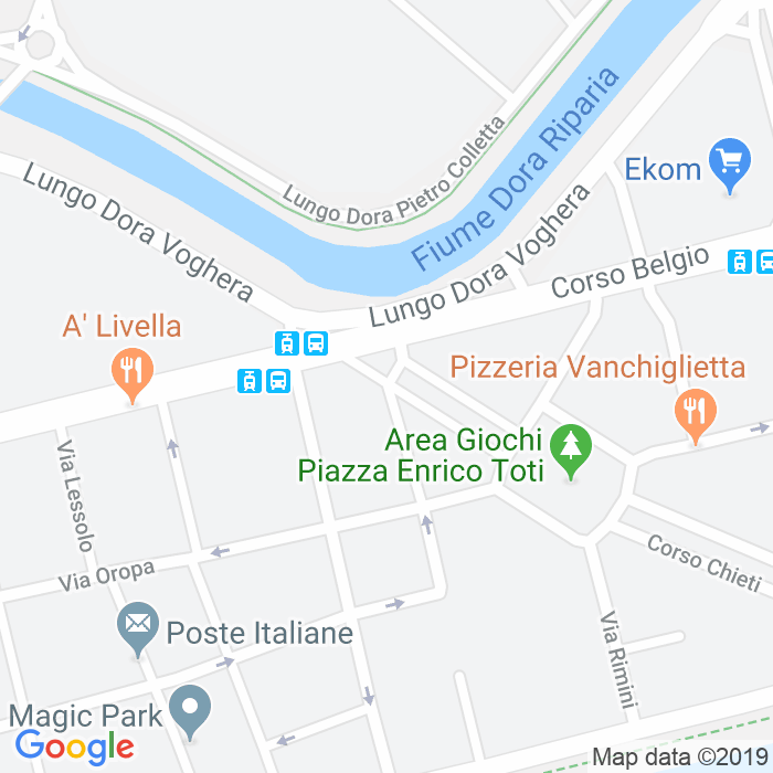 CAP di Via Rosazza a Torino