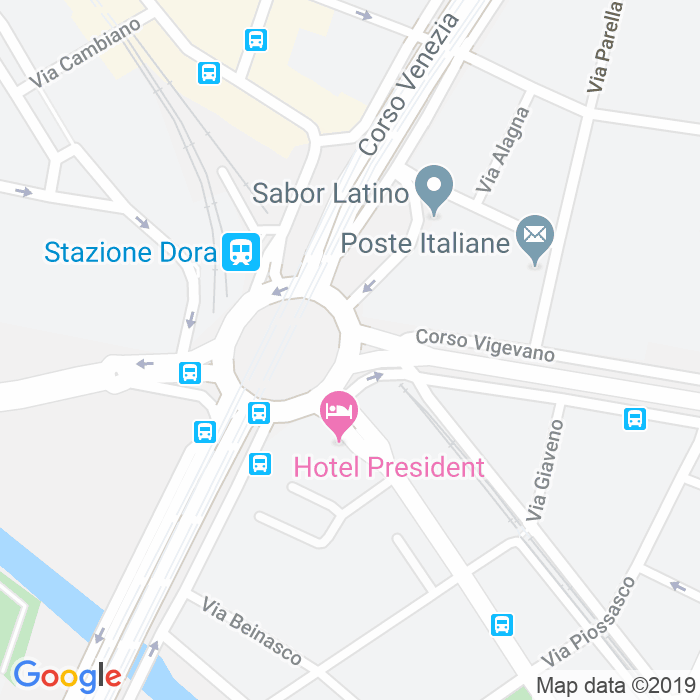 CAP di Piazza Generale Antonio Baldissera a Torino