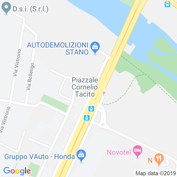 CAP di Piazzale Cornelio Tacito a Torino