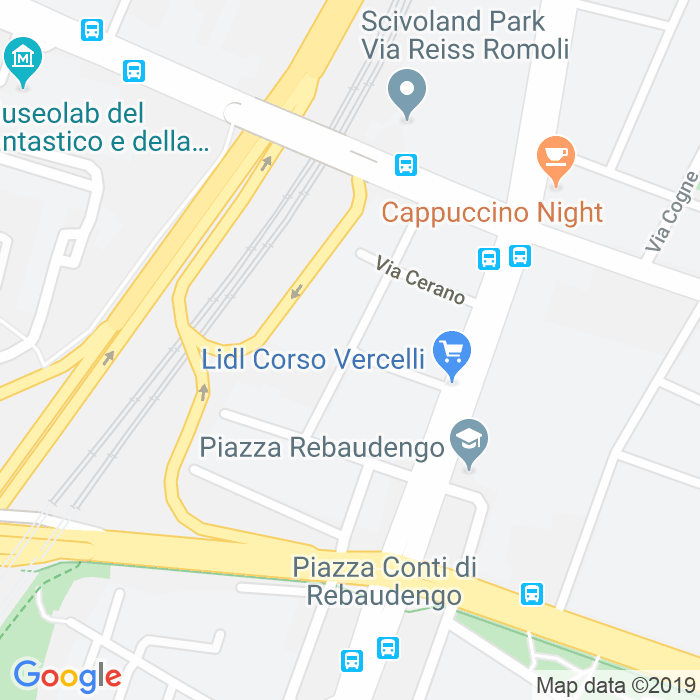 CAP di Via Borgo Ticino a Torino