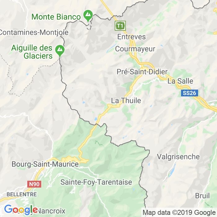 CAP di La Thuile in Aosta