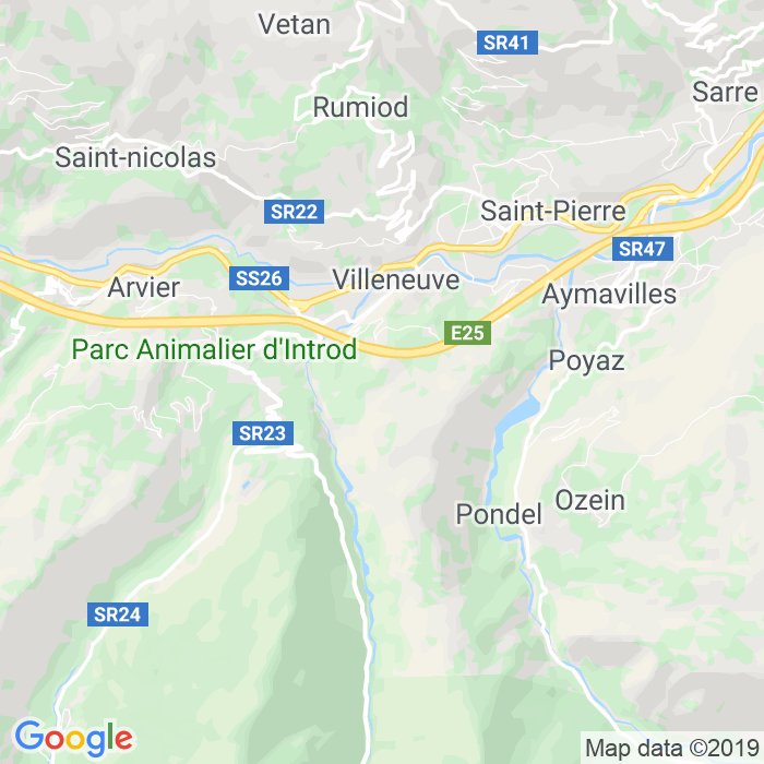 CAP di Villeneuve in Aosta