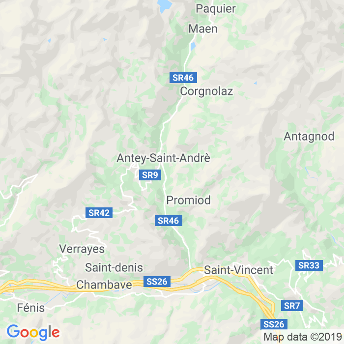 CAP di Antey Saint Andre in Aosta
