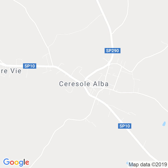 CAP di Ceresole Alba in Cuneo