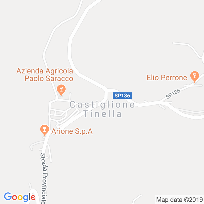 CAP di Castiglione Tinella in Cuneo
