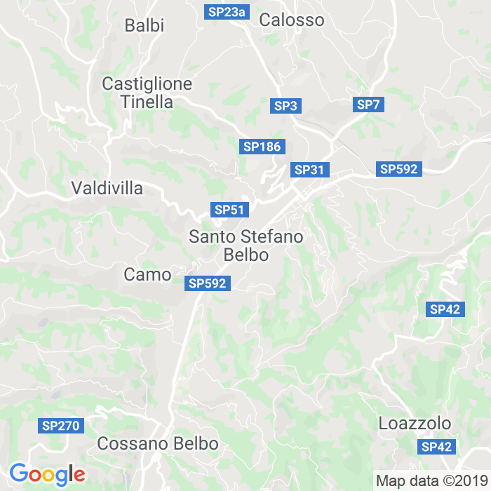 CAP di Santo Stefano Belbo in Cuneo