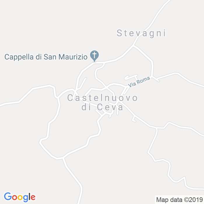 CAP di Castelnuovo Di Ceva in Cuneo
