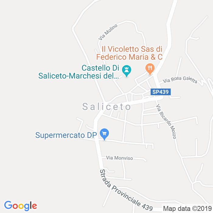 CAP di Saliceto in Cuneo