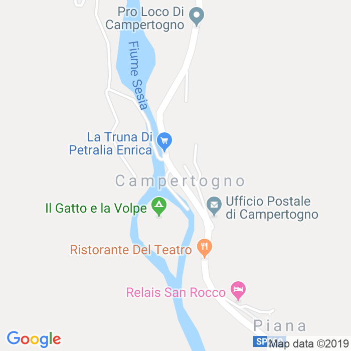 CAP di Campertogno in Vercelli