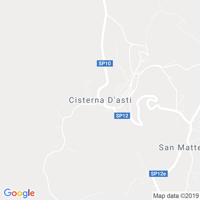 CAP di Cisterna D'Asti in Asti