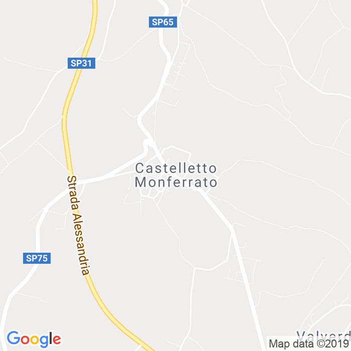 CAP di Castelletto Monferrato in Alessandria