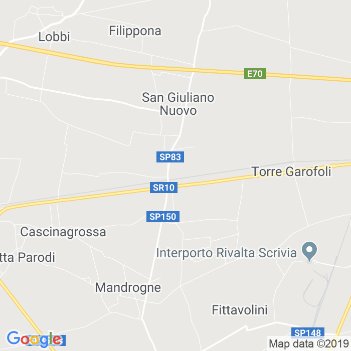 CAP di San Giuliano Vecchio a Alessandria
