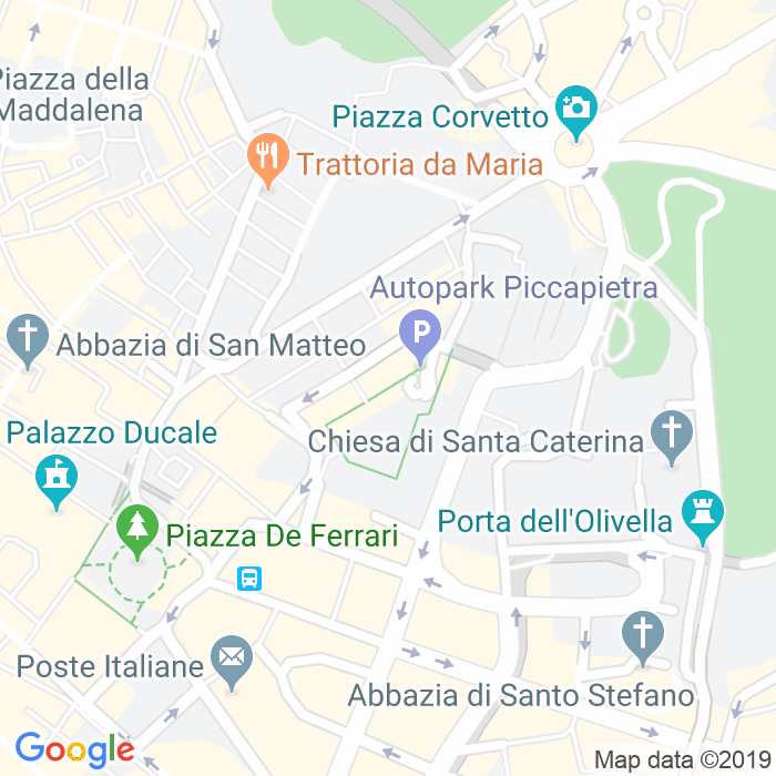 CAP di Piazza Piccapietra a Genova