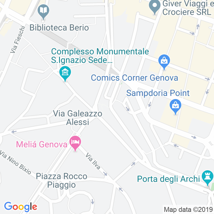 CAP di Scalinata Camillo Poli a Genova
