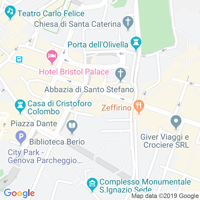 CAP di Via Alla Porta Degli Archi a Genova