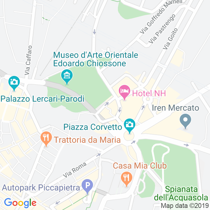 CAP di Piazzale Giuseppe Mazzini a Genova