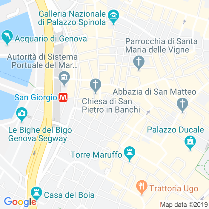 CAP di Archivolto Dei Conservatori Del Mare a Genova