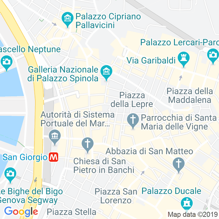 CAP di Piazza De Franchi a Genova