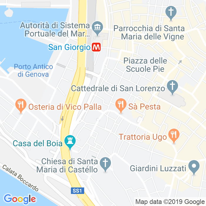 CAP di Piazza Dei Luxoro a Genova