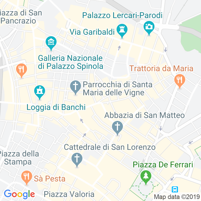CAP di Piazza Di Soziglia a Genova