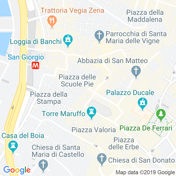 CAP di Piazza Invrea a Genova