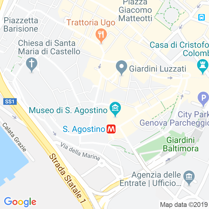 CAP di Piazza Renato Negri a Genova
