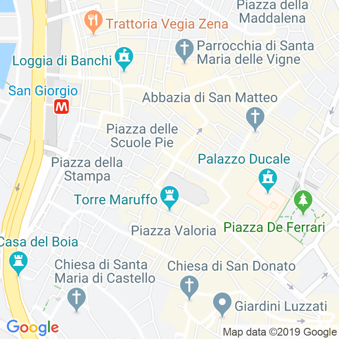 CAP di Piazza San Lorenzo a Genova