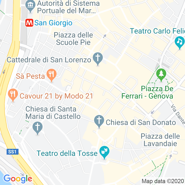 CAP di Piazza Valoria a Genova