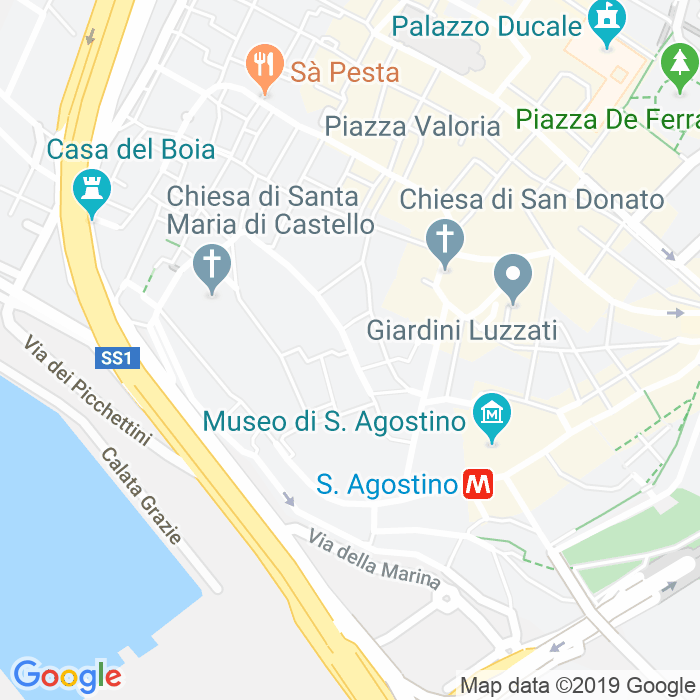 CAP di Via Di Mascherona a Genova