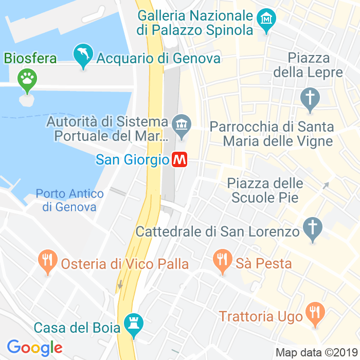 CAP di Via Pescheria a Genova